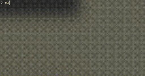 mapscii demo